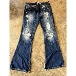 Abercrombie & Fitch distressed cotton jeans, women's size 6R